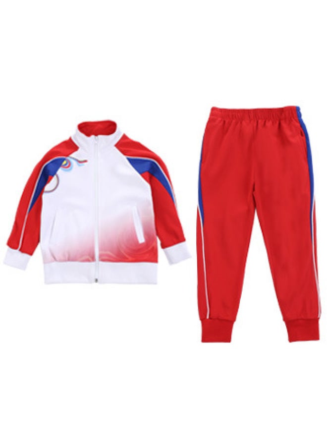 Spring And Autumn School Uniforms For Teachers, Sports Uniforms For Primary School Students, Two-piece Children's Class Uniforms, Campus Style, Academy Style