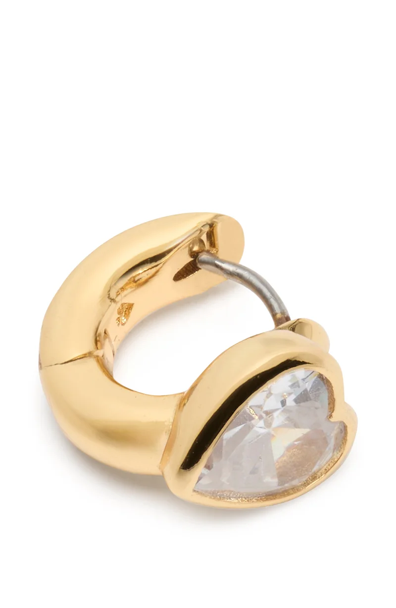 Kate Spade Keep Sparkling Heart Huggies