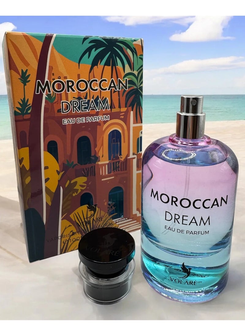 VOLARE Moroccan Dream Eau de Parfum Unisex -100 ml ( inspired by Louis Vuitton California Dream )  - Image 4