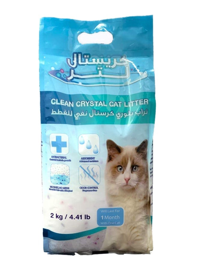 Silica Gel Cat Litter 2 Kg Plastic Bag
