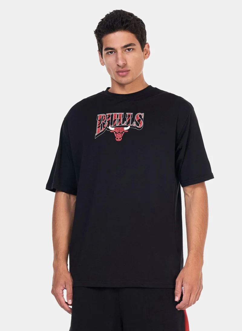 نيو ايرا Men's NBA Chicago Bulls Championship T-Shirt
