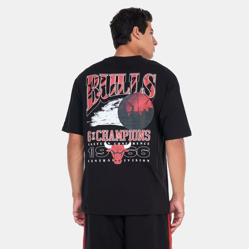 NEW ERA Men's NBA Chicago Bulls Championship T-Shirt