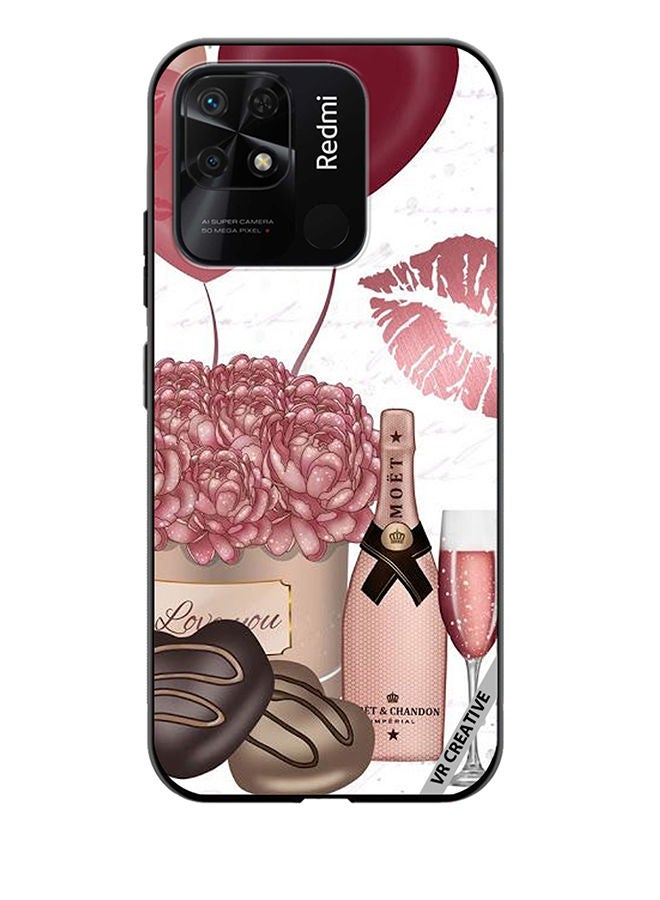 VR CREATIVE Protective Case Cover For Xiaomi Redmi 10C Girl Celebrations Design Multicolour - Image 1