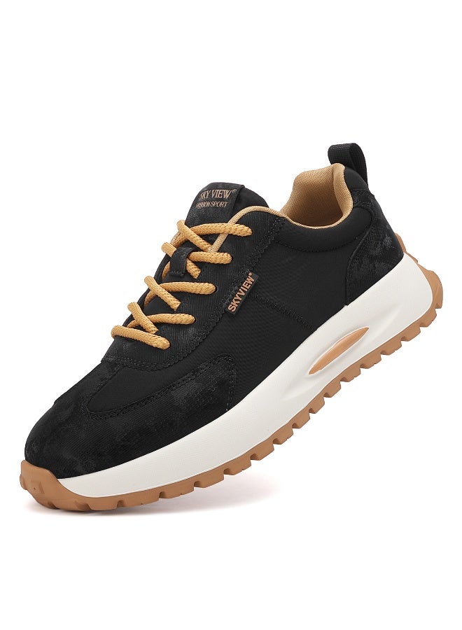 Sky View Mens fashion sneakers lightweight soft sole, comfort and non slip laced-Up casual men shoes  perfect for indoor outdoor - Image 1