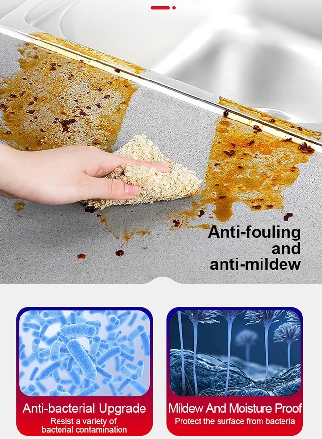 ASHILE 150ML Tiles Gap Filler Waterproof - Tile Grout Paint Filler Tube Grout Caulk Sealant Glue Sealer For Bathroom Shower Kitchen Ceramic Tile Repair Restore And Renew Tile Joints Line Gaps Replace Grout Pen - Argent/Masking Paper/Stitch Balls - Image 5