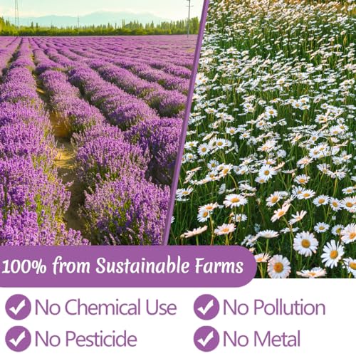 ULTHMOK 135 Premium Chamomile & Lavender Tea Bags,Relief & Caffeine Free & 100% Natural. - Image 3