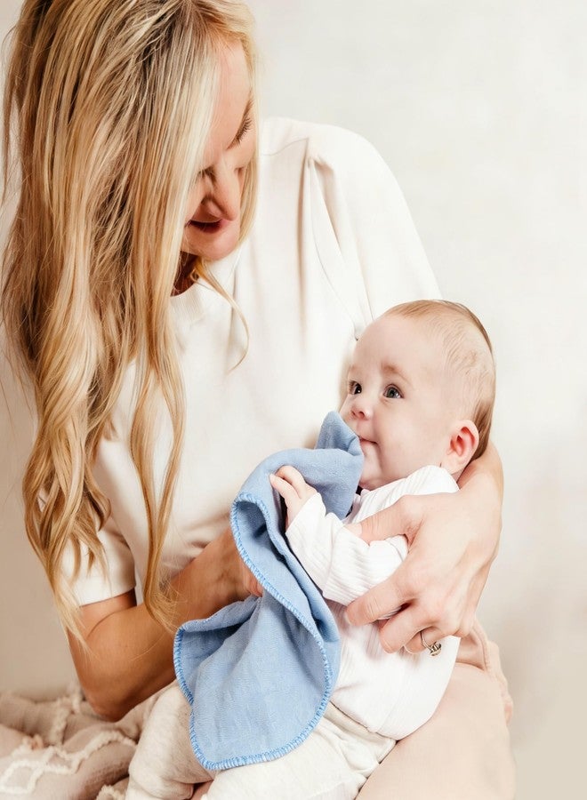 Benoxine Muslin Burp Cloths 19" x 9", Baby Burping Clothes, Large Extra Soft Absorbent for Unisex Newborn Boys and Girls, 14-Pack - Image 5