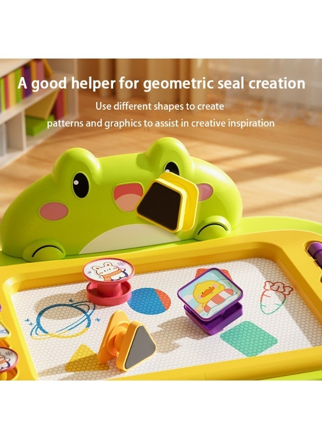 تيني بابي لوحة رسم مغناطيسية، لعبة للفتيان البالغ من العمر 1-2 سنوات، لوحة الكتابة على الجدران لعبة لغز التعلم، طفل 1-2-3 سنوات طفل هدية عيد رمضان الجديد - Image 4