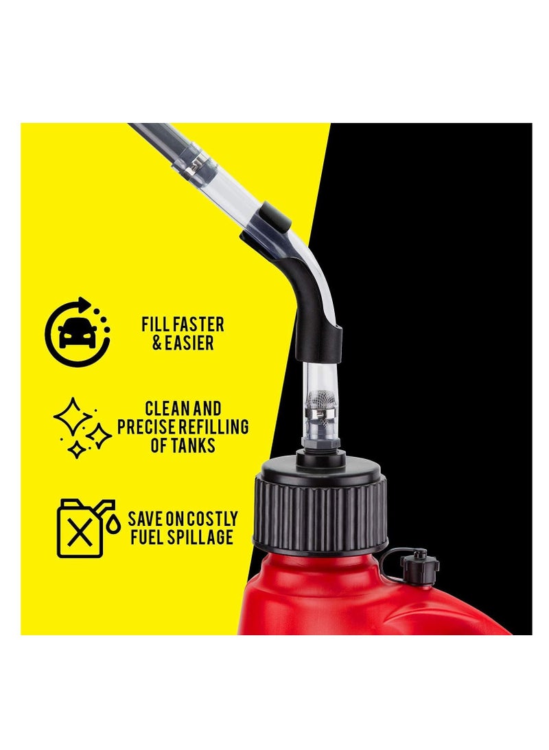 SYOSI Hose Bender for Racing Fuel Tanks, Utility Containers, Gas Cans - Heavy Duty - Compatible for VP, Sportsman, Rural King, and more. Provides the perfect bend for your fuel hose 4 Pack - Image 2