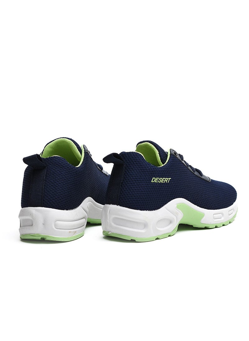 Desert Sportive Canvas Lace-up Sneakers For Kids  - Image 4