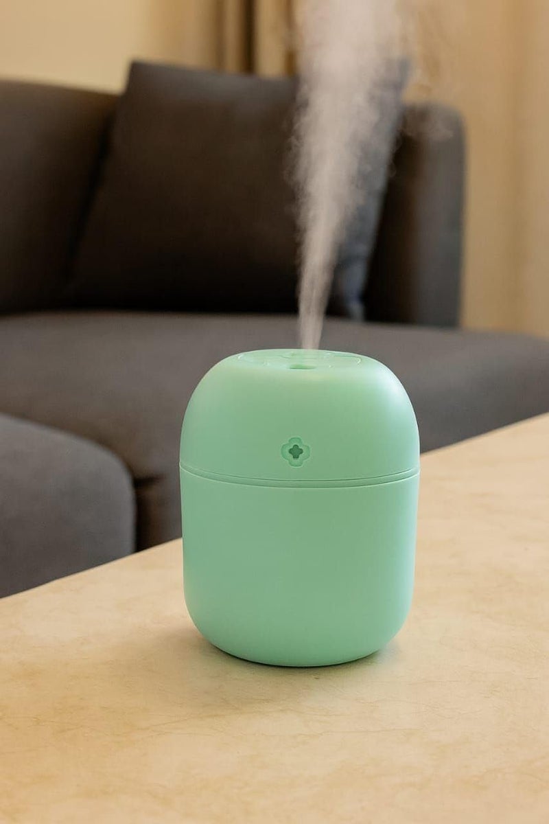 Mini Air Humidifier and Essential Oil Diffuser with Night Light - Home and Office - Image 2