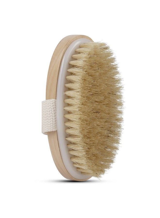 Wholesome Beauty Dry Skin Body Brush Pouch For Travel And Hookincluded Cotton Loop For Hanging  - Image 2