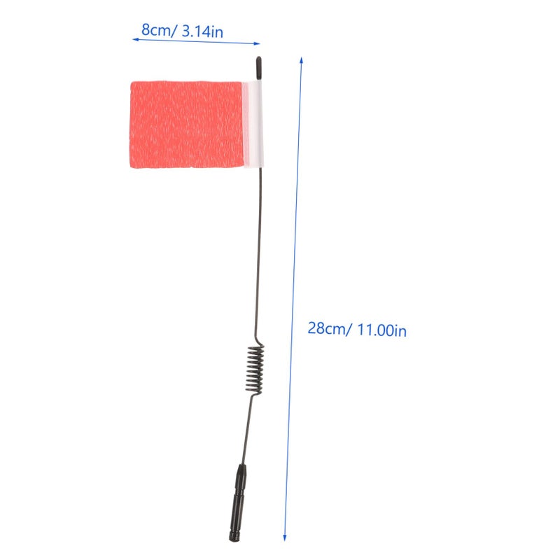 Windproof Metal Car Antenna Flag Decoration For Enhanced Style - Image 3