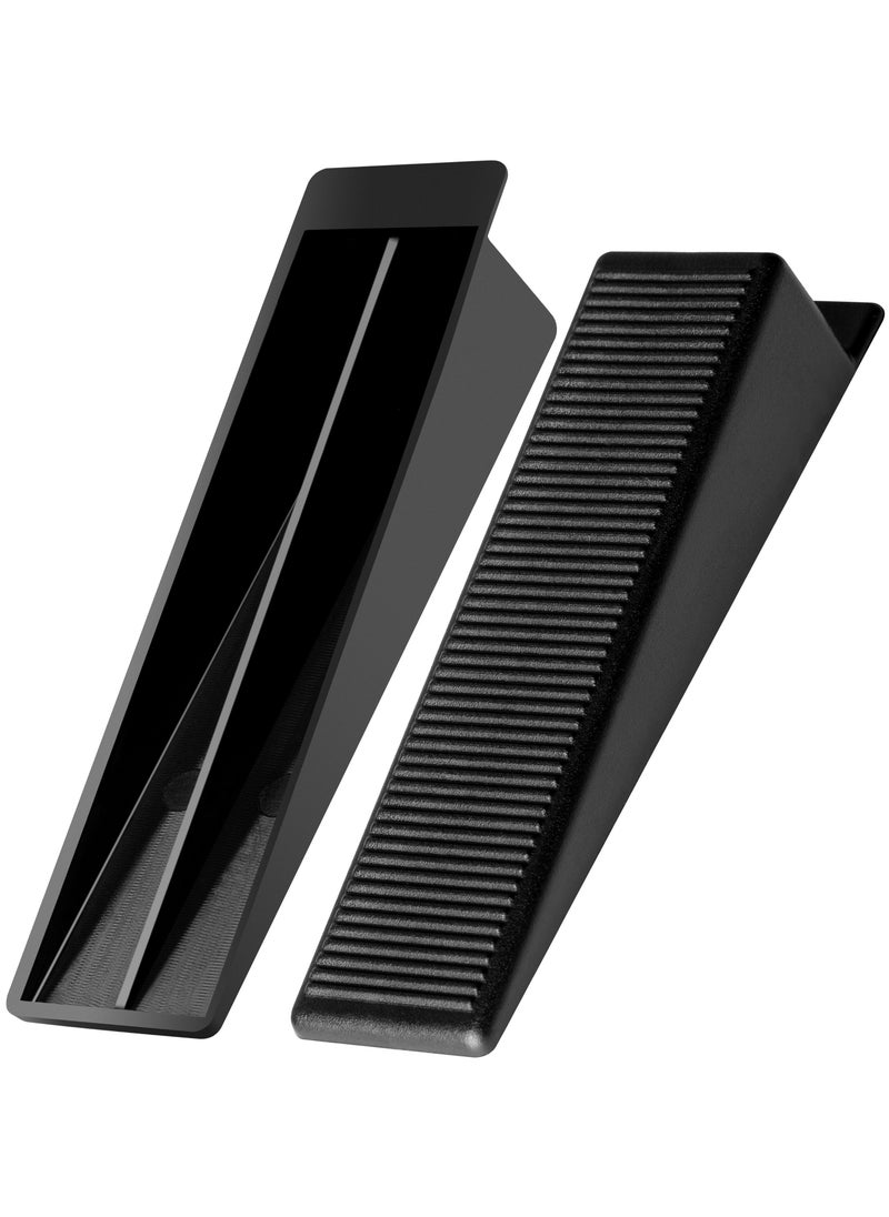 KSEIBI - Tile Leveling System Wedges 100PC, Flatness Between Tiles Avoiding Movements, Apply To Floor And Wall.Tile Installation/Flooring Projects/Tile Leveler Tools for Wall/Floor Tile & Stone Installation(100,Black). - Image 1