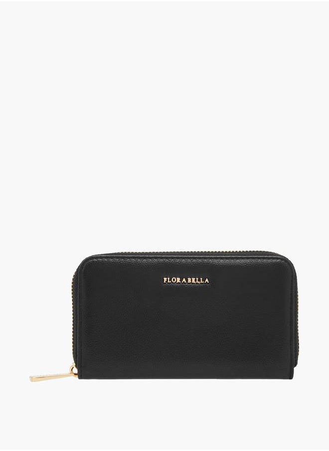 Flora Bella By Shoexpress Women Solid Wallet with Zip Closure  - Image 1
