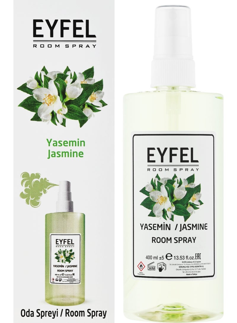 آيفيل EYFEL معطر جو بخاخ للغرفة بالياسمين للمنزل والمكتب - 400 مل - Image 2