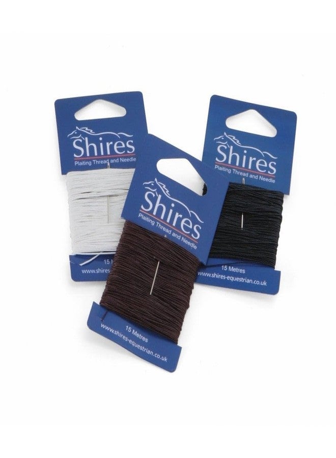 Shires Plaiting Thread Colour Brown Standard - Image 1
