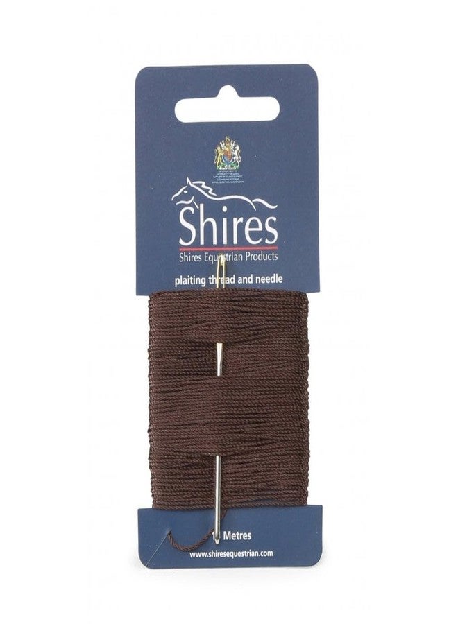 Shires Plaiting Thread Colour Brown Standard - Image 3
