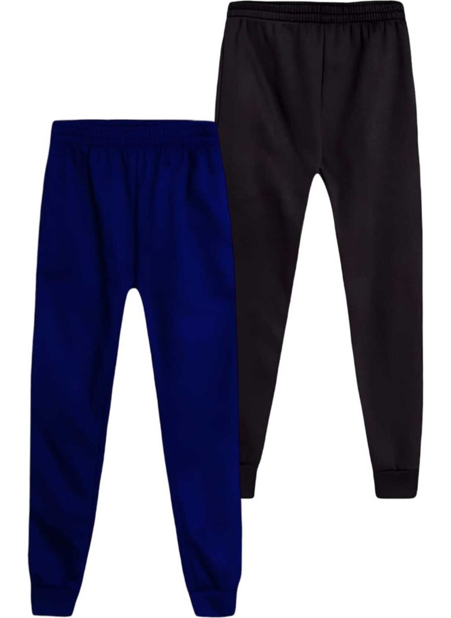 Mood Agenda Kids Elastic Waist Jogger Sweatpants Set of 2  - Image 3
