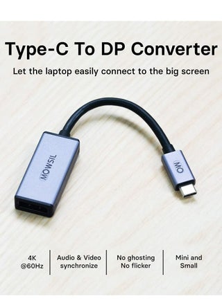 MOWSIL USB C to DP Adapter/converter 4K 60Hz. Type C to DisplayPort Converter - pzsku/Z278E7926C17CD2ED27A0Z/45/_/1653062023/1625fb4b-2da3-4259-b8f6-65b692252721