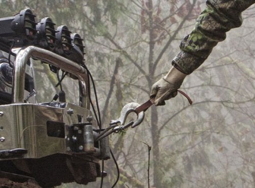 WARN خطاف كليفس ونش WARN 39557 5/16" وحزام للدراجات الرباعية - Image 4