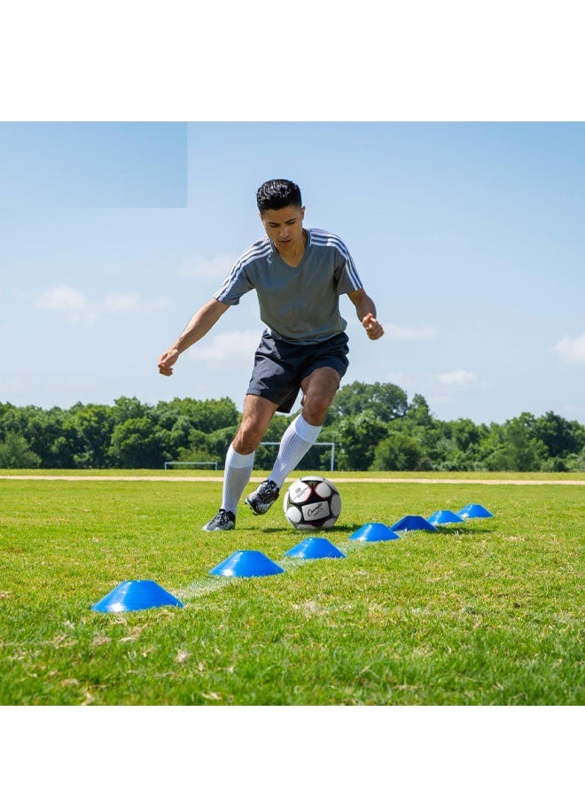 10pcs Soccer Straw Hat Football Traning Disc Cone Obstacle Football Training - Image 3