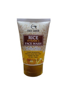 Generic Face Saver Rice + Vitamin C Face Wash Instant Brightening 100ml  - Image 1