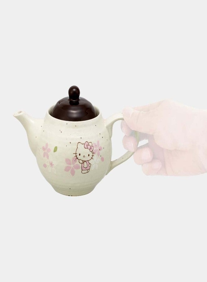 Skater CHMP1-A Mino Pot, Teapot, 15.2 fl oz (450 ml), Hello Kitty Sakura, Sanrio, Diameter 4.5 x Height 4.5 x Width 7.7 inches (11.5 x 11.5 x 19.5 cm) - Image 5