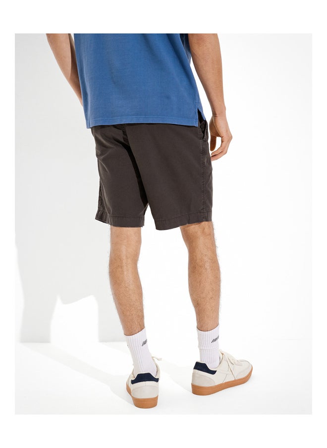 American Eagle - AE Flex 9" Lived-In Khaki Short - Image 1