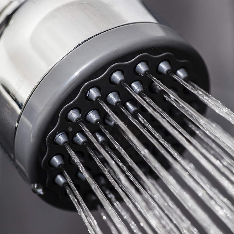 AquaBliss TurboSpa ECO 3 Inch High Pressure Shower Head w/Flow Restrictor Melts Stress into Bliss at Full Power. 42 Nozzle Wide Spray High Flow Showerhead Drenches You Fast, No Dry Spots Guaranteed - Image 5