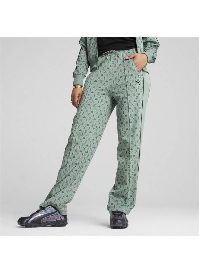 Road To Unity Printed Straight T7 Track Pants Women