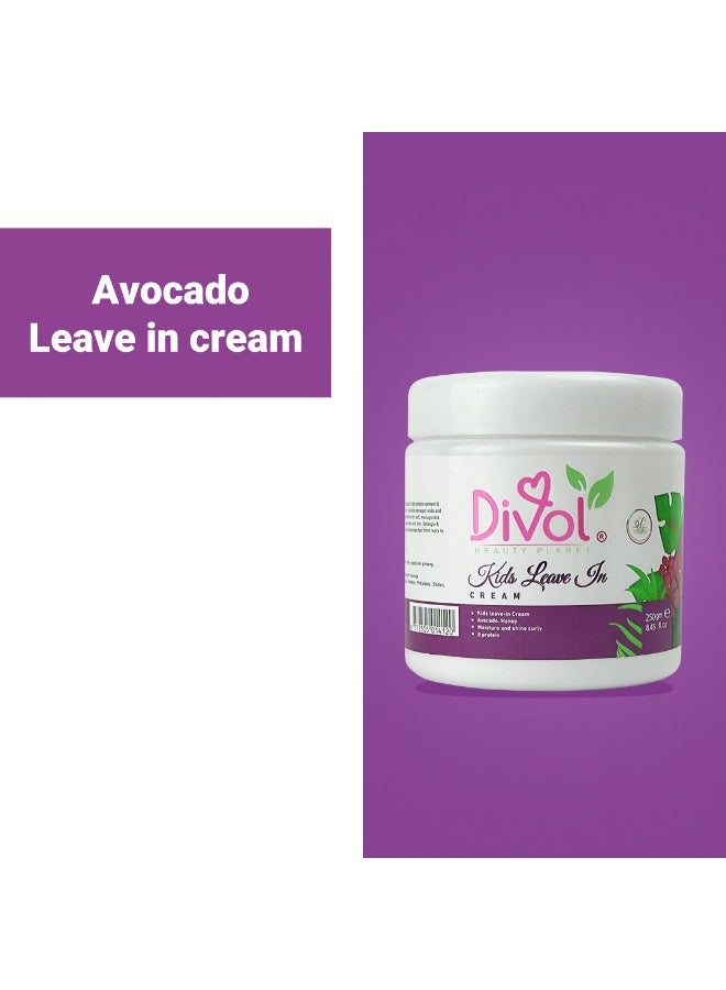 Divol Kids Leave In Cream250 gm - Image 2