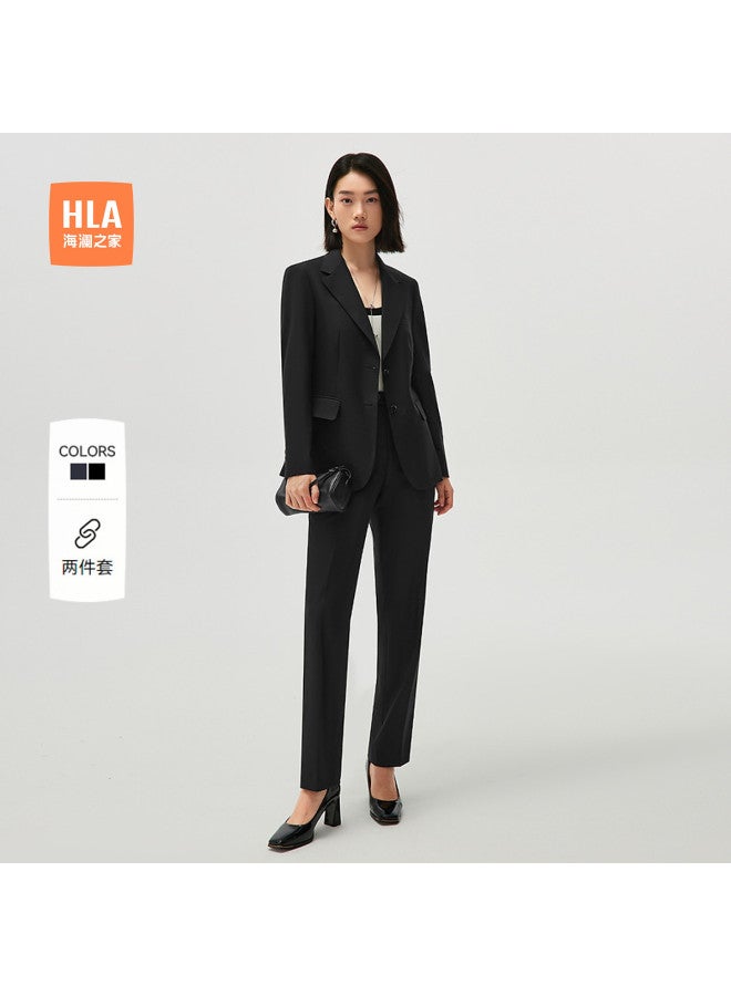 HLA بدلة رسمية نسائية احترافية لفصلي الربيع والخريف، مجموعة بليزر متعددة الاستخدامات للتنقل - Image 2