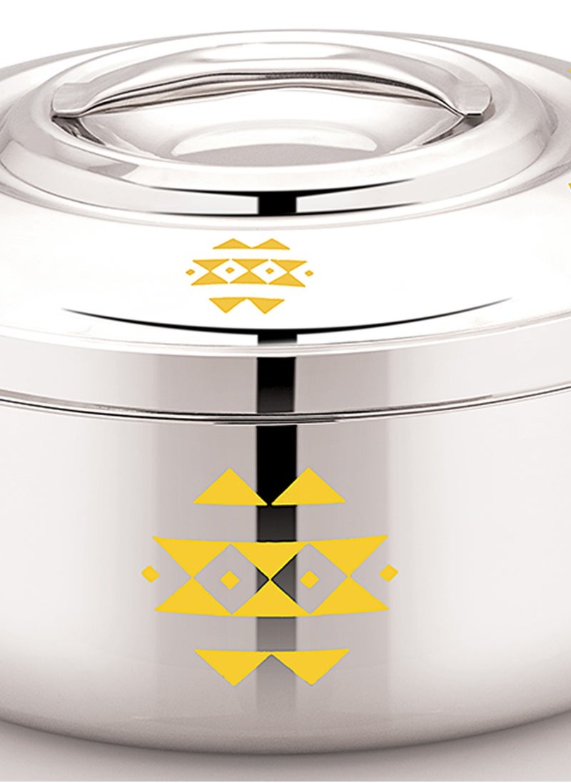 Stride 3Pcs Yara Stainless Steel Casserole Stylish, Durable, and Heat-Retaining Design  - Image 5