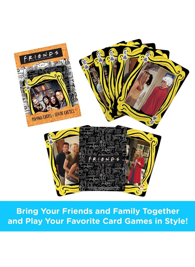 Aquarius AQUARIUS Friends Cast Playing Cards - Friends Themed Deck of Cards for Your Favorite Card Games - Officially Licensed Friends TV Show Merchandise & Collectibles - Image 2