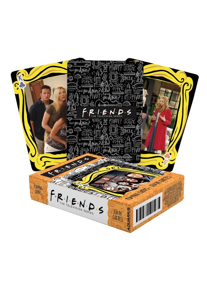 Aquarius AQUARIUS Friends Cast Playing Cards - Friends Themed Deck of Cards for Your Favorite Card Games - Officially Licensed Friends TV Show Merchandise & Collectibles - Image 1
