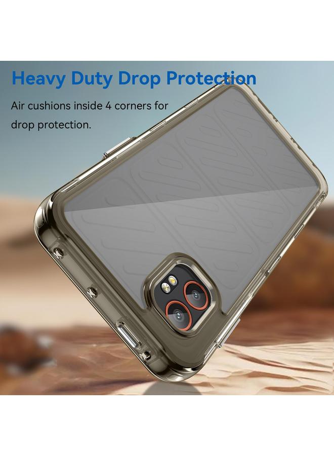 اس-توب جراب لهاتف Samsung Galaxy Xcover 7 Pro من سلسلة ملونة من الأكريليك الهجين المصنوع من مادة TPU - Image 3