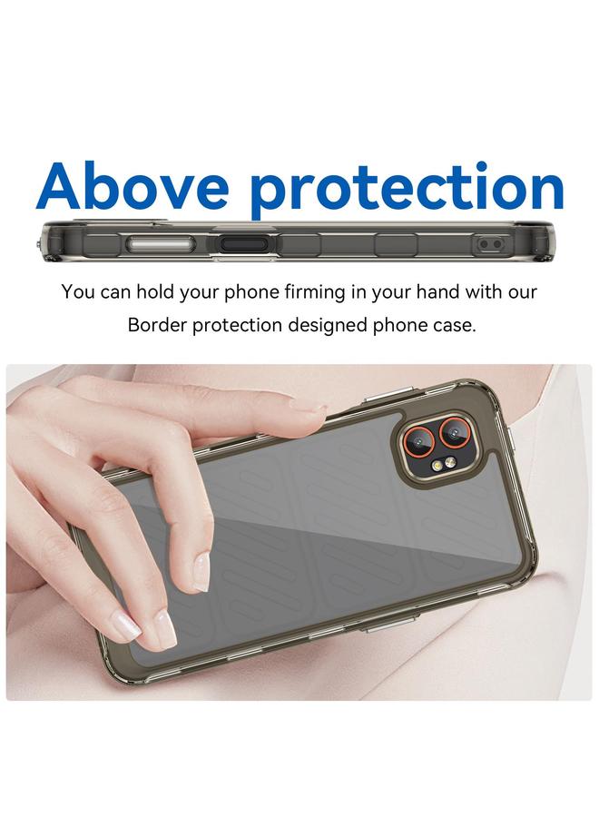 اس-توب جراب لهاتف Samsung Galaxy Xcover 7 Pro من سلسلة ملونة من الأكريليك الهجين المصنوع من مادة TPU - Image 4