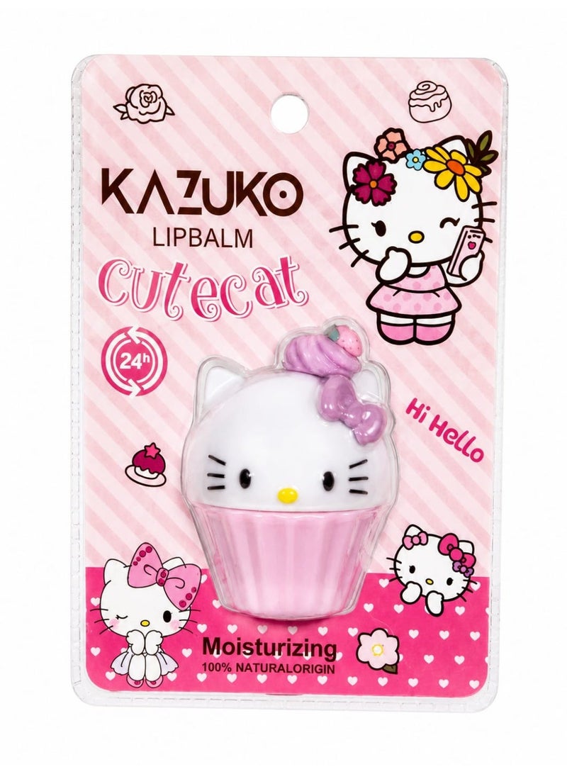 Kazuko CuteCat Lip Balm - Image 1