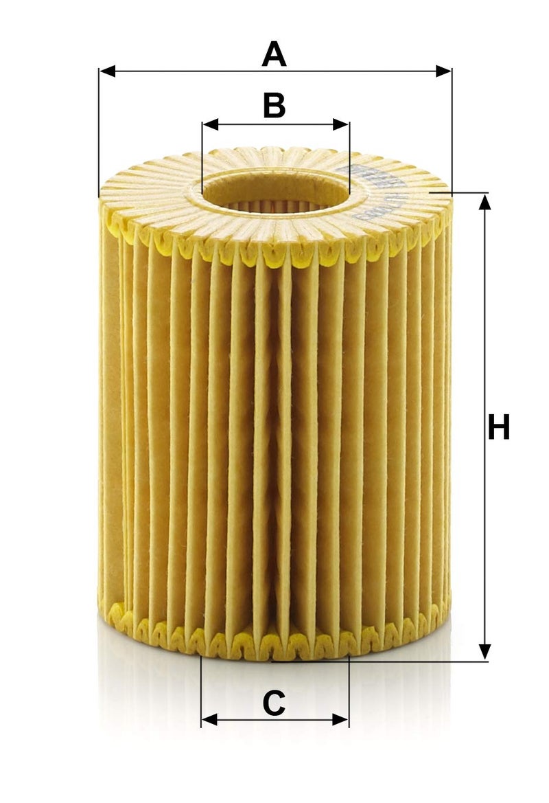 MANN FILTER فلتر زيت MANN-FILTER HU 7009 z مجموعة فلتر زيت مع حشوة / مجموعة حشوات – للسيارات الركابية - Image 2