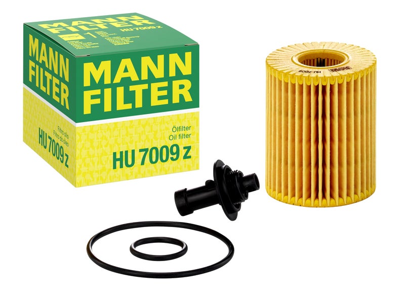 MANN FILTER فلتر زيت MANN-FILTER HU 7009 z مجموعة فلتر زيت مع حشوة / مجموعة حشوات – للسيارات الركابية - Image 5