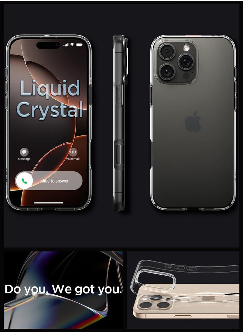 Spigen - Liquid Crystal for iPhone 16 Pro Case Cover (2024) - Crystal Clear - Image 1