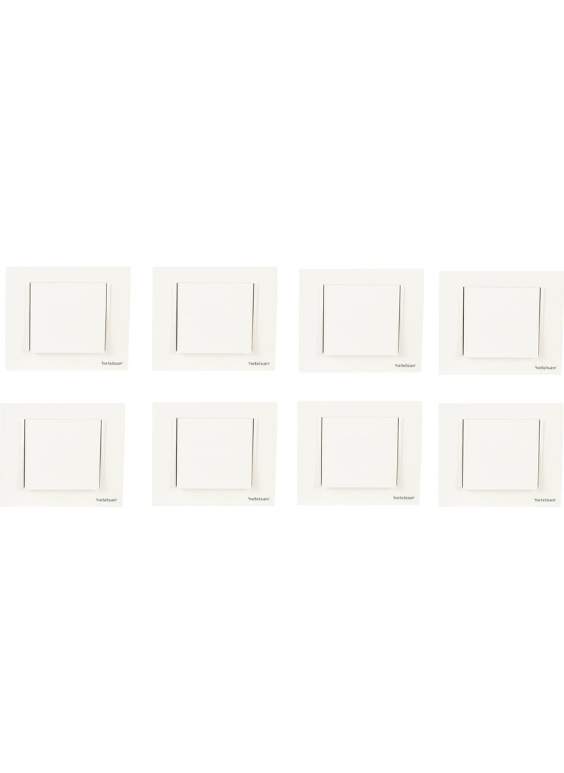 Netelsan White Key 8 Pieces 