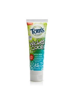 تومز أوف ماين معجون أسنان بالفلورايد من Natural Wicked Cool، بنكهة النعناع اللطيف، 4.2 أونصة  - Image 1