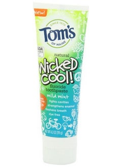 تومز أوف ماين معجون أسنان بالفلورايد من Natural Wicked Cool، بنكهة النعناع اللطيف، 4.2 أونصة  - Image 4