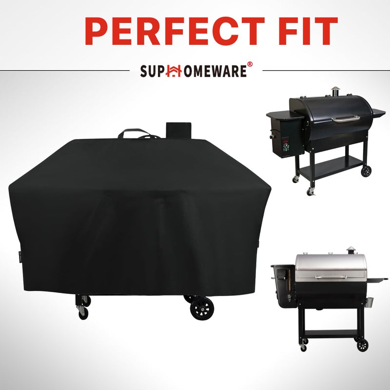 Suphomeware Grill Cover for Camp Chef 36 Inch Pellet Grills, SmokePro LUX 36, SmokePro SGX 36, Waterproof and UV Resistant Heavy Duty Grill Cover. - Image 2