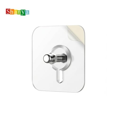Shanya Wall Hooks for Hanging – Adhesive Wall Hook for Heavy Items | Wall Hanging Hooks, Strong Wall Hook for Home Organization (Pack of 10) - Image 3