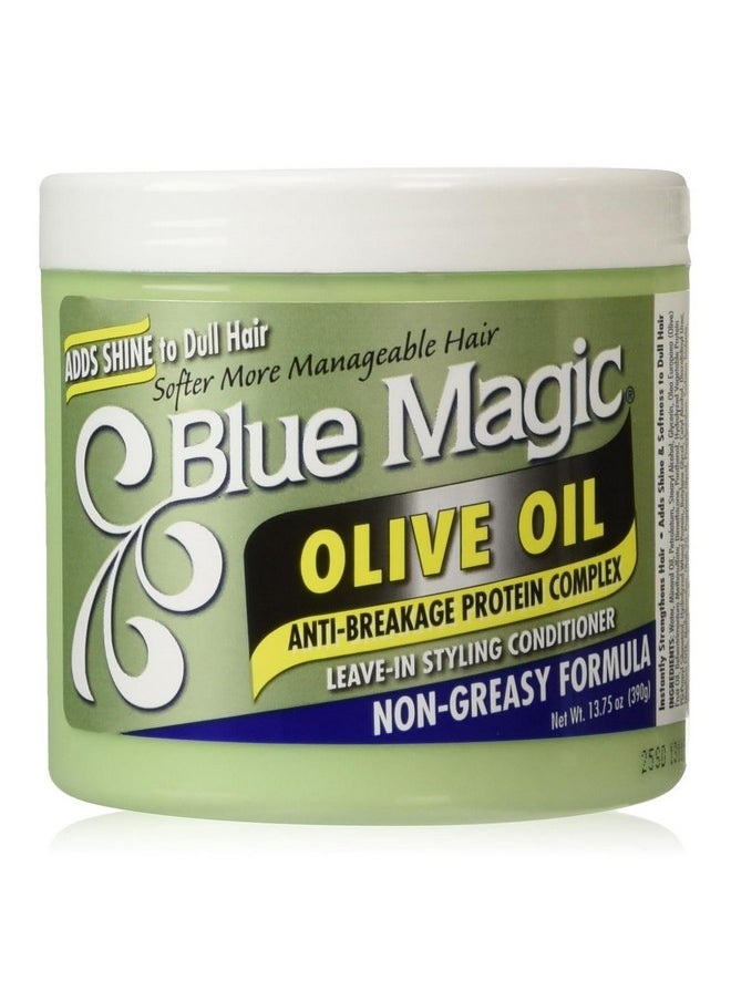 BLUE MAGIC Blue Magic Olive Oil, 13.75 Fl Oz (BLMOLIVE)  - Image 1