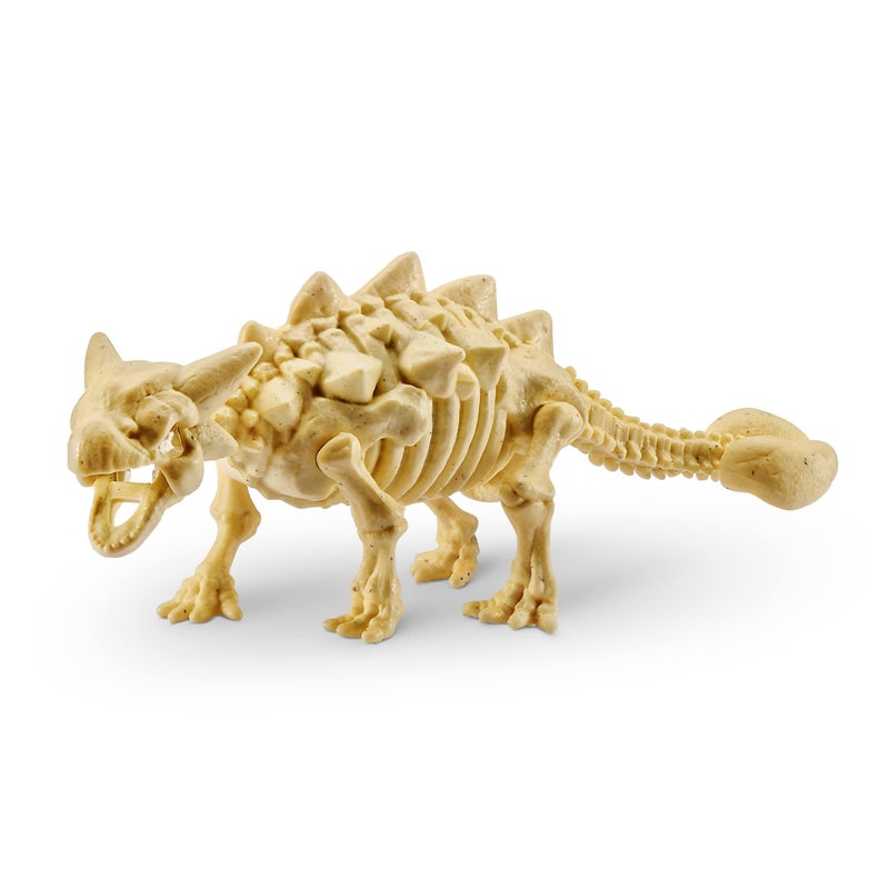 Robo Alive Dino Fossil Find Ankylosaurus by ZURU Excavate Dinosaur Fossils Digging Kit Collectible Toy with Slime MultiColor 7156E - Image 4