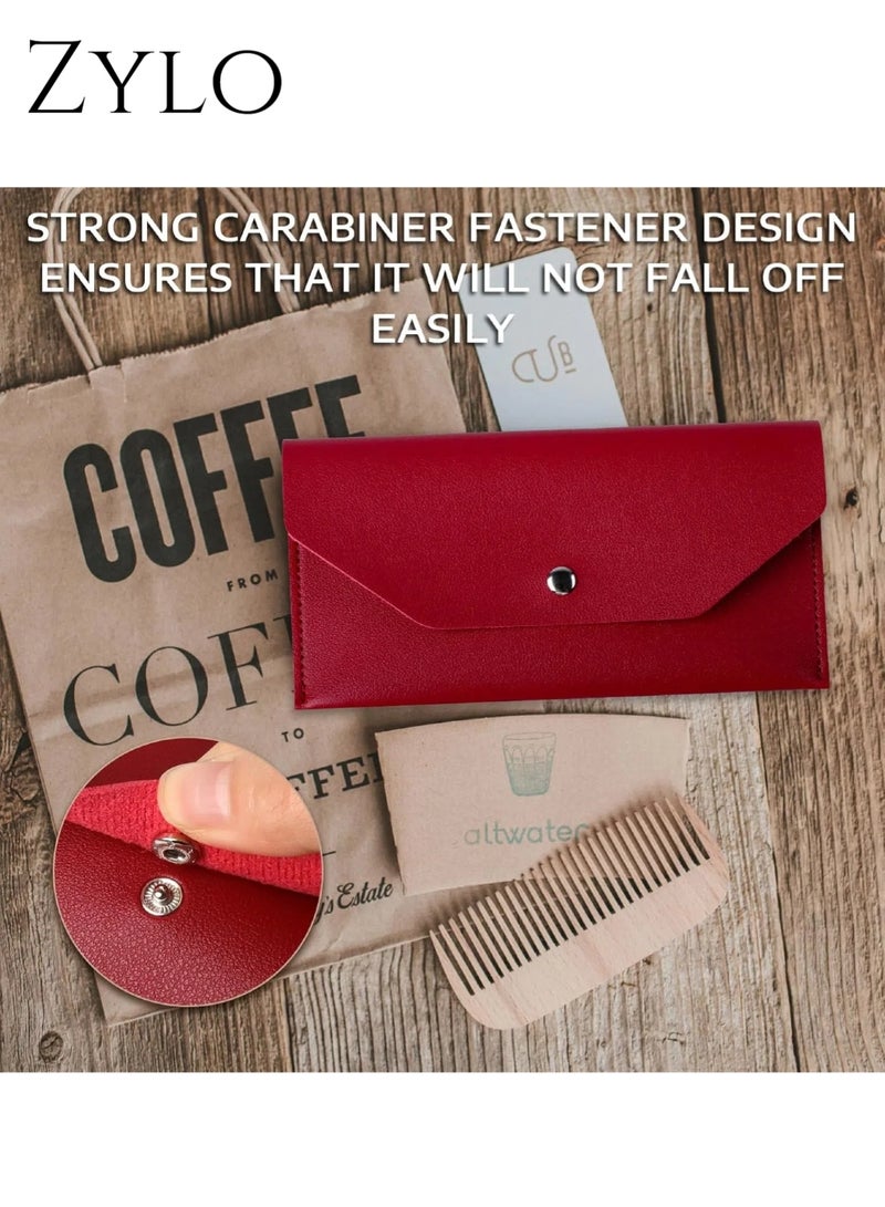 Zylo Lady leather cash envelope wallet - Image 3